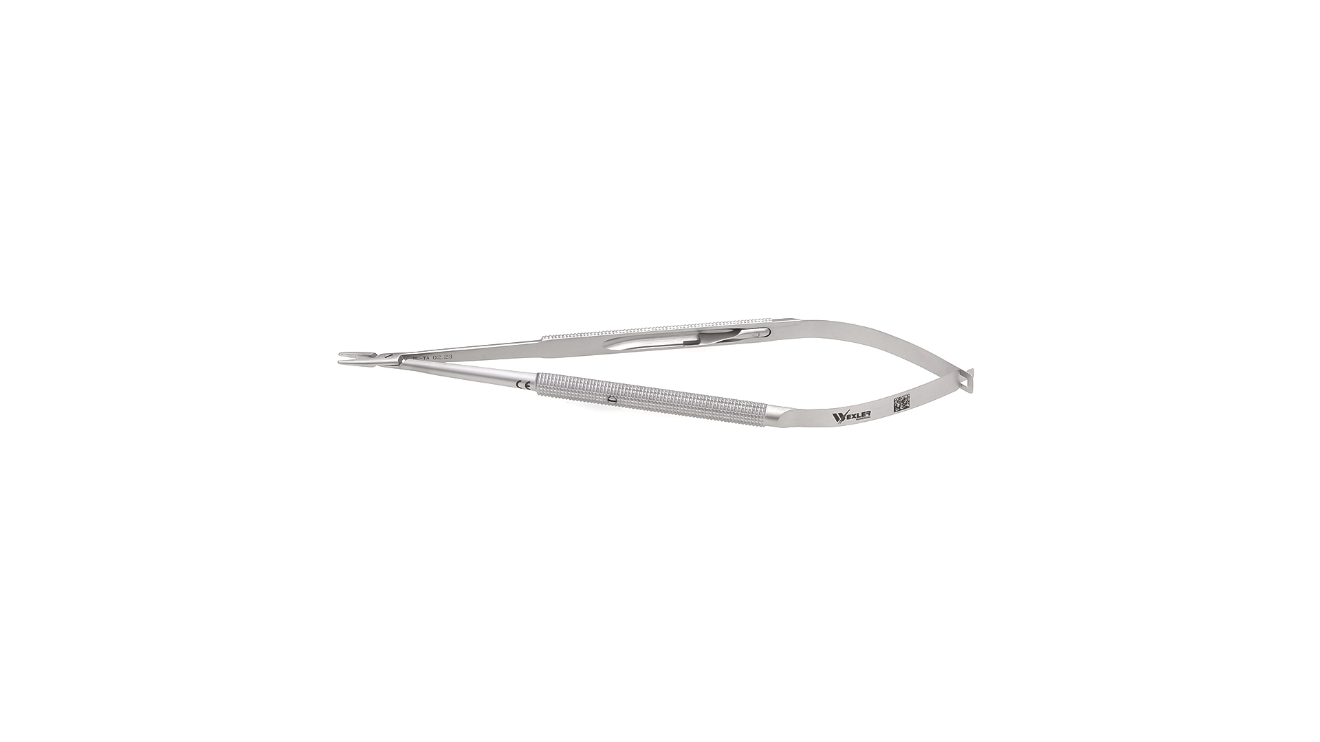 Jacobson Micro Needle Holder - Straight Short TC coated jaws