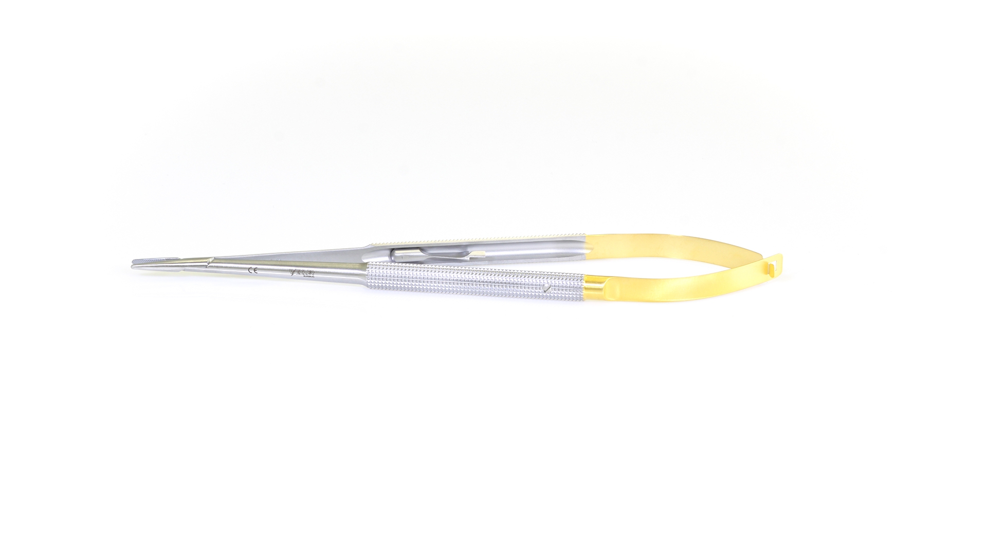 Jacobson Micro Needle Holder - Straight jaws w/TC inserts