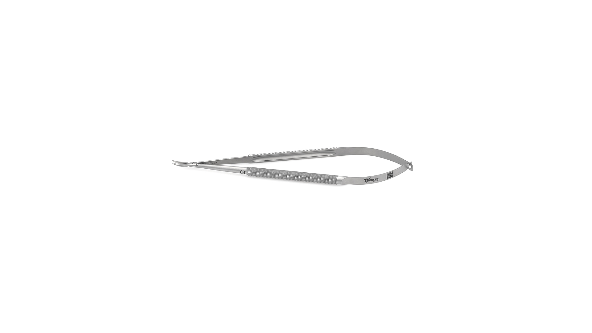 Jacobson Delicate Needle Holder - Curved TC coated jaws