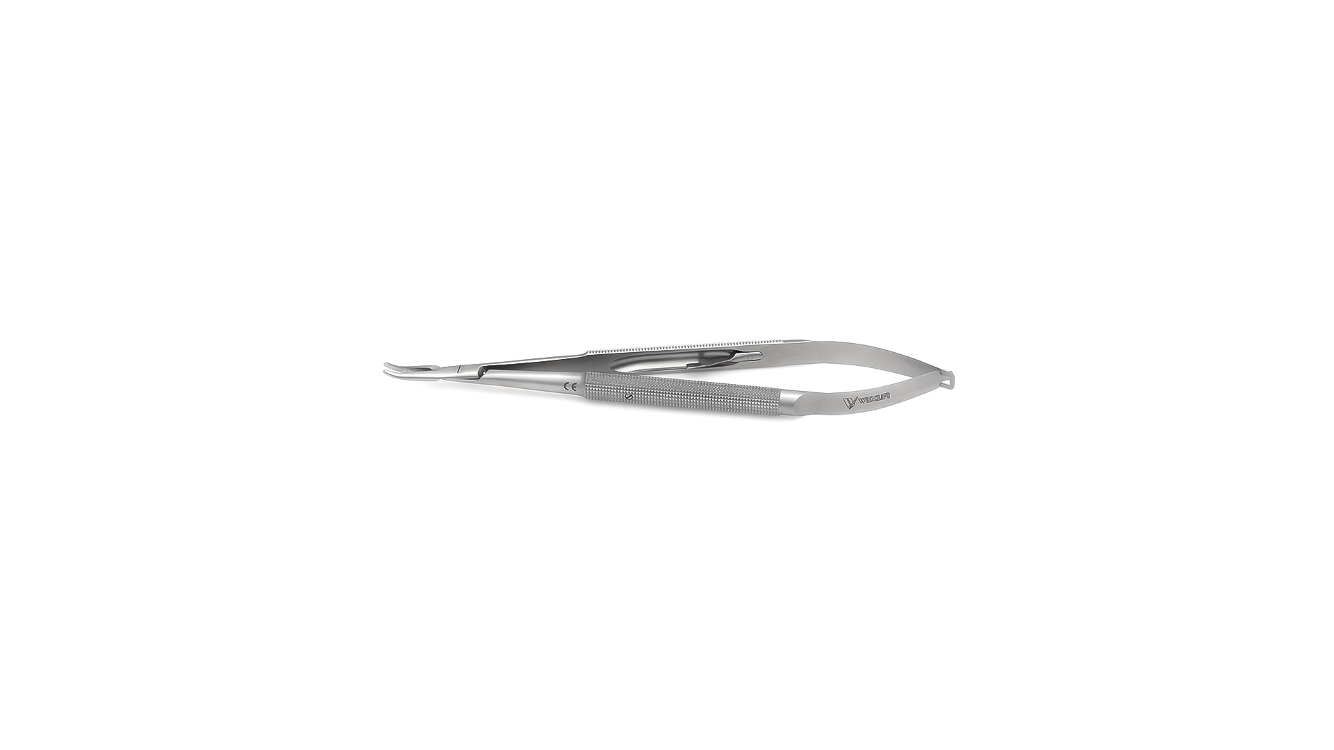 Jacobson Heavy Needle Holder - Curved TC coated jaws