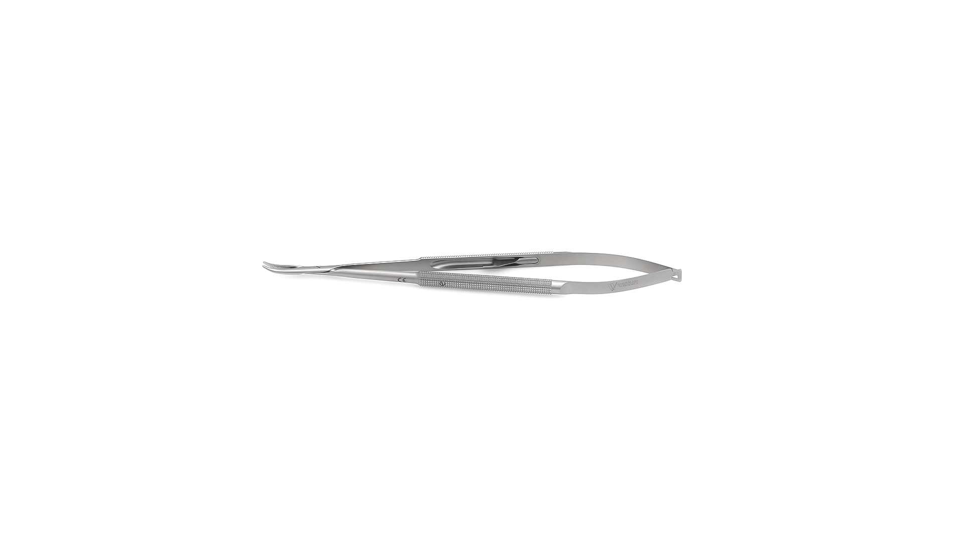 Jacobson Micro Needle Holder - Curved TC coated jaws