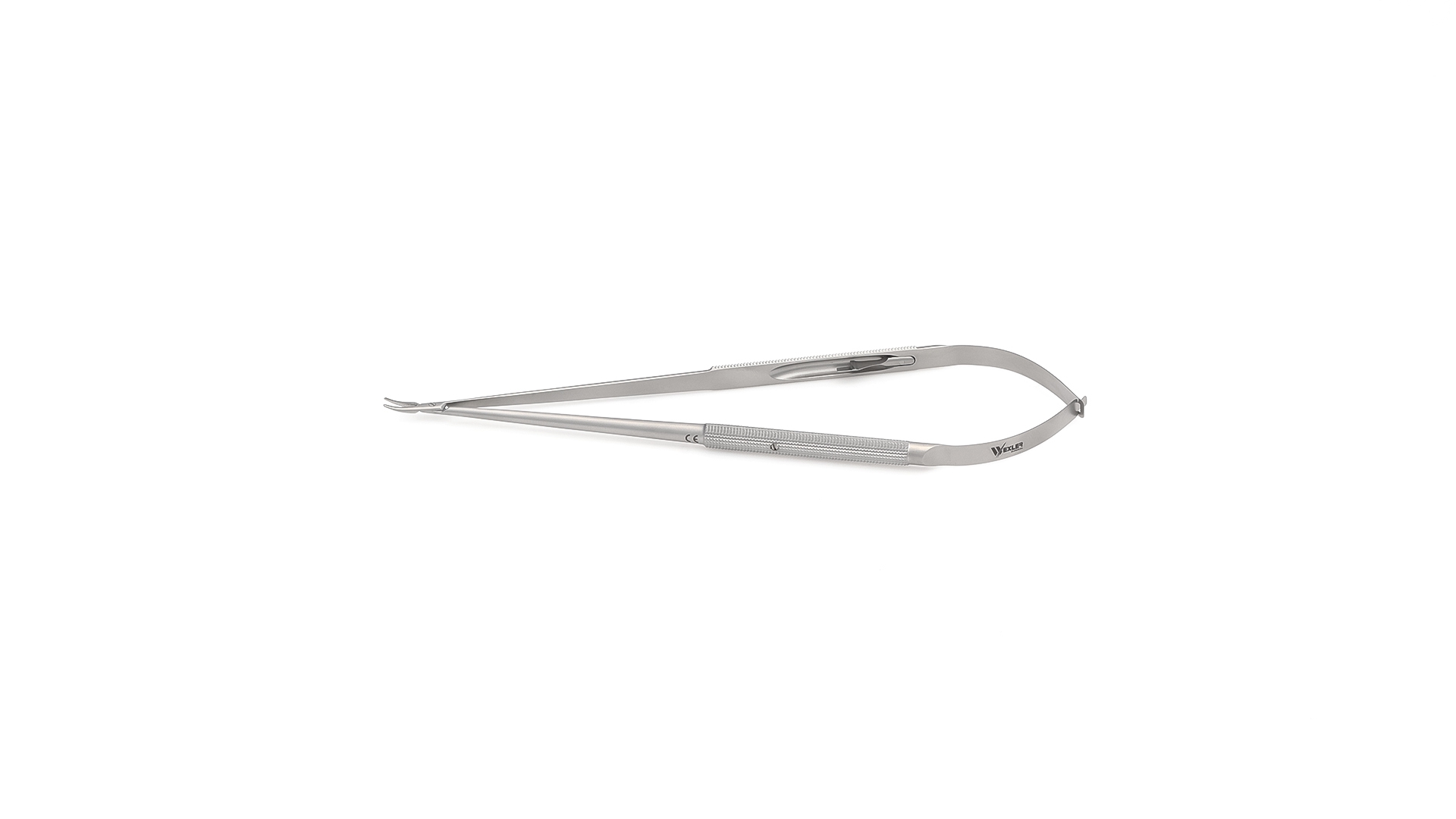 Jacobson Delicate Needle Holder - Curved TC coated jaws
