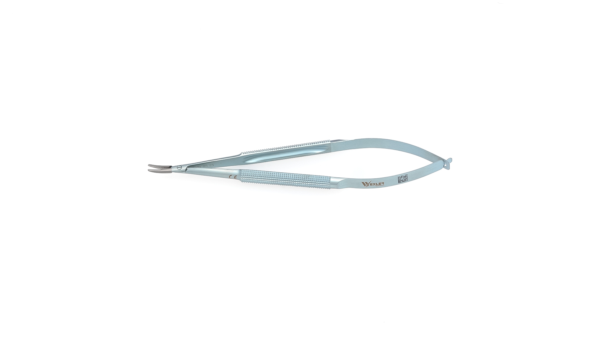 Jacobson Micro Needle Holder - Curved TC coated jaws