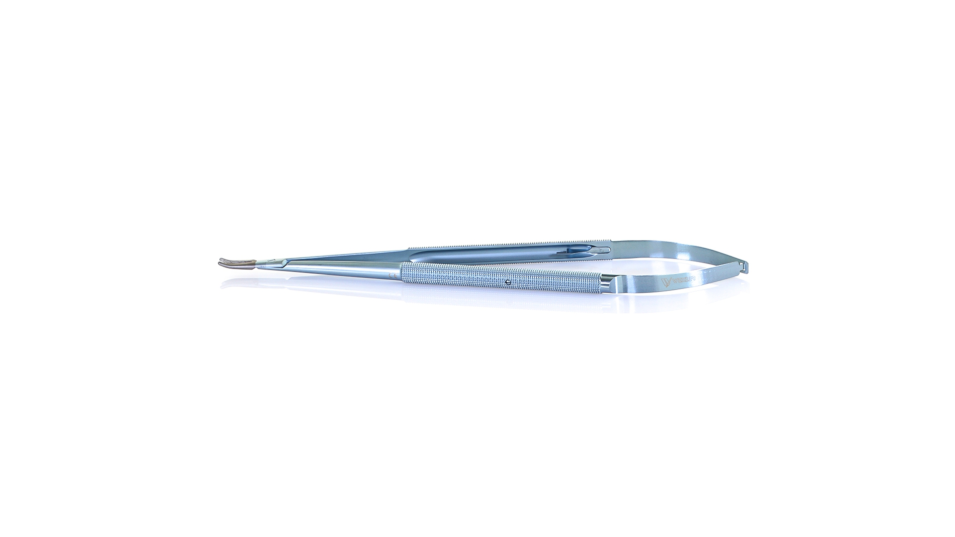 Jacobson Heavy Needle Holder - Curved TC coated jaws