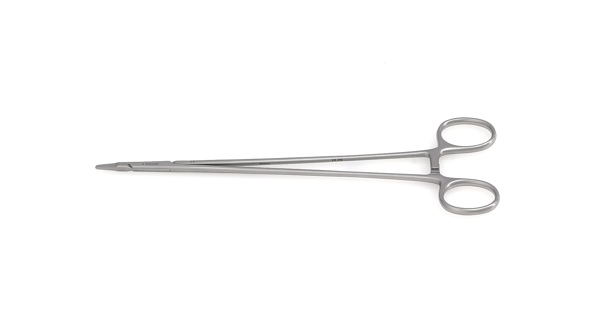 Micro Ryder Needle Holder - Straight TC coated jaws