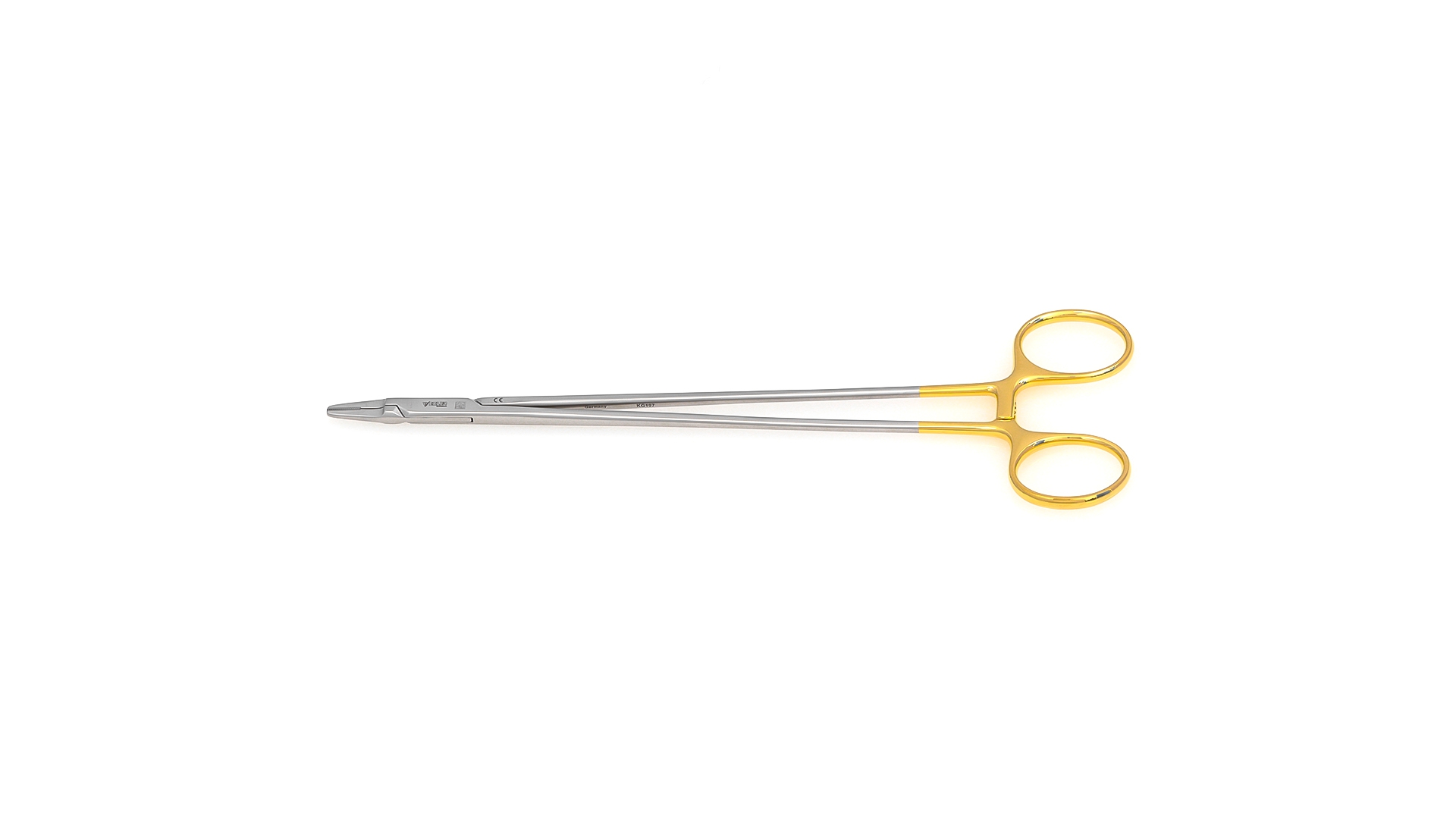 Ryder Needle Holder - Straight jaws w/TC inserts