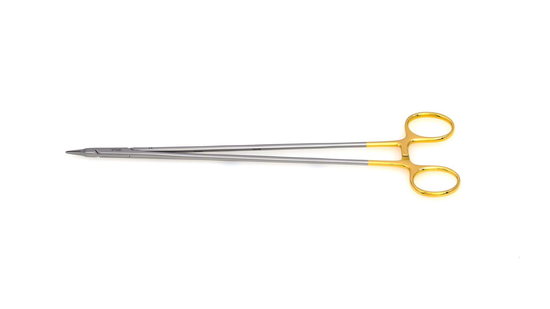 Micro Ryder Needle Holder - Straight jaws w/TC inserts