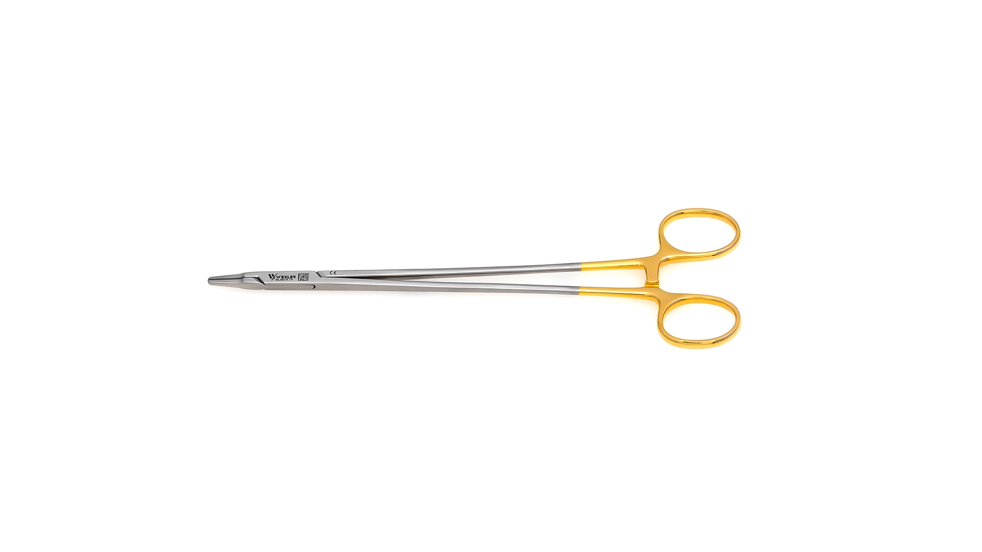 Intracardiac Needle Holder - Straight tapered jaws w/TC inserts