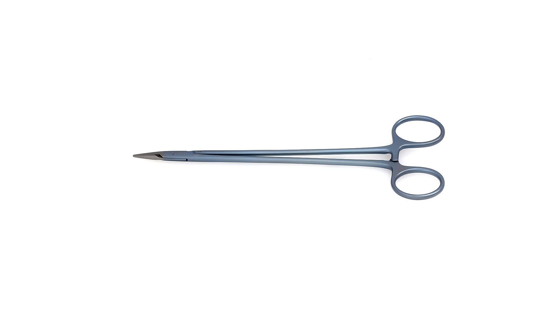 Ultra-Micro Needle Holder - Straight 1mm TC coated jaws