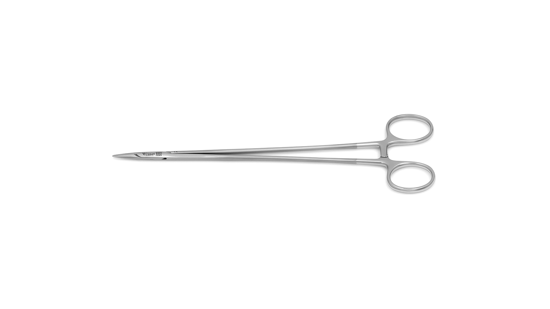 Ultra-Micro Needle Holder - Straight 1mm TC coated jaws