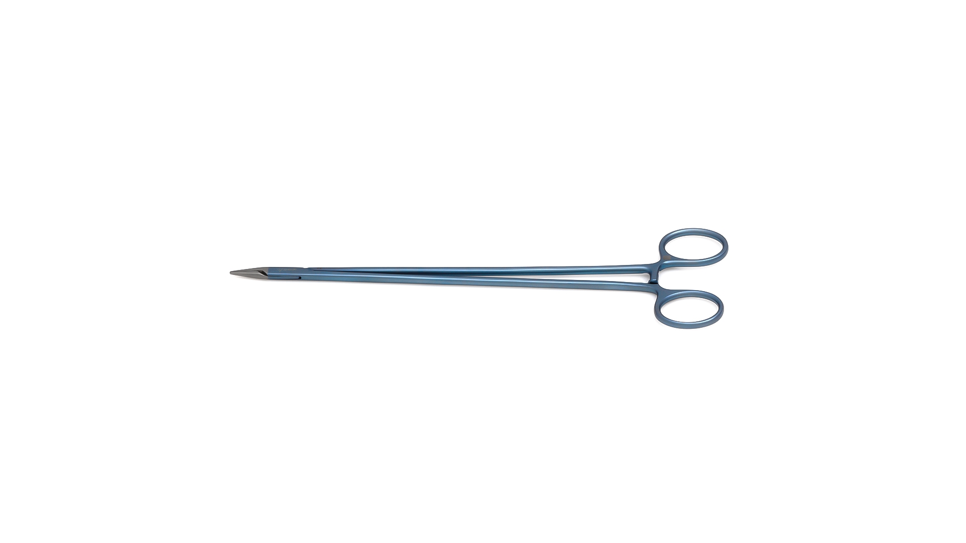 Ultra-Micro Needle Holder - Straight 1mm TC coated jaws