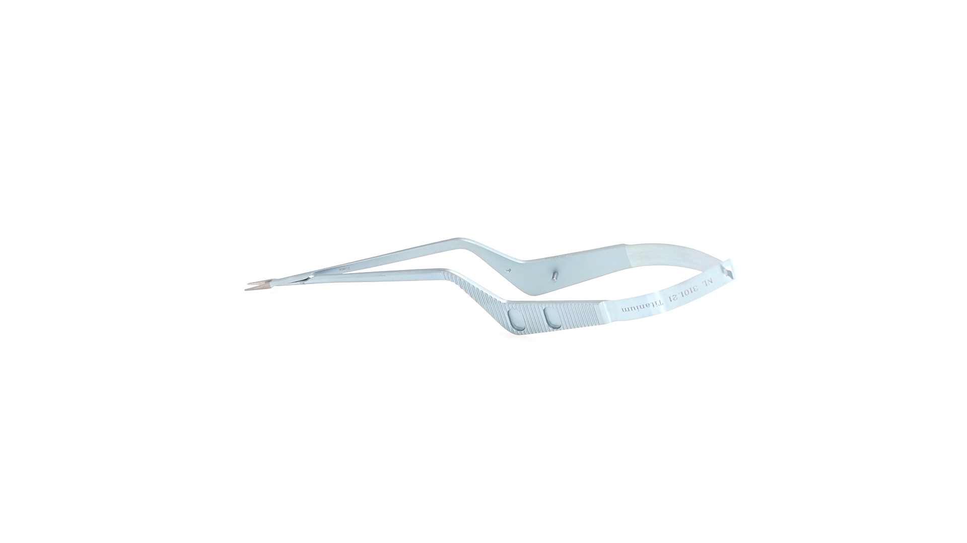 Micro Needle Holder - Straight Delicate  TC coated jaws
