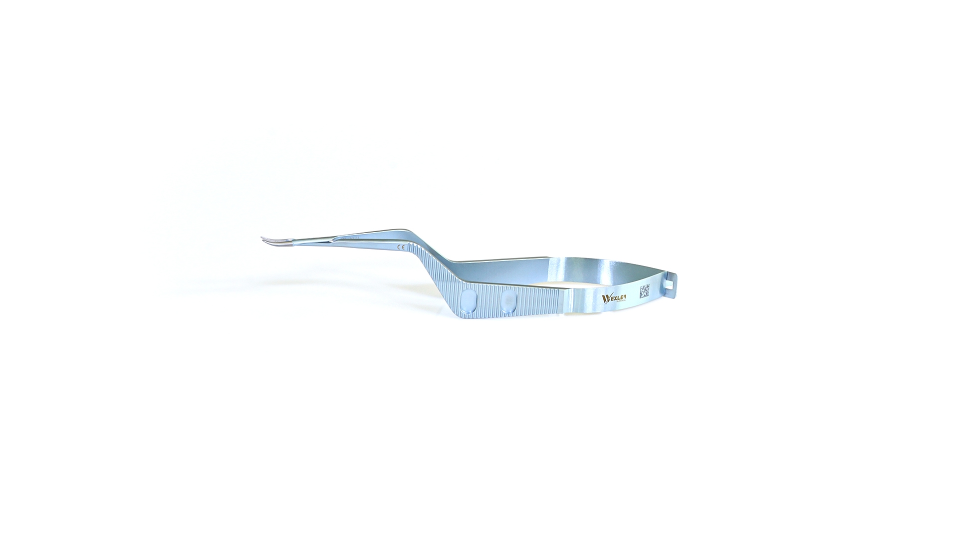 Micro Needle Holder - Curved Delicate  TC coated jaws