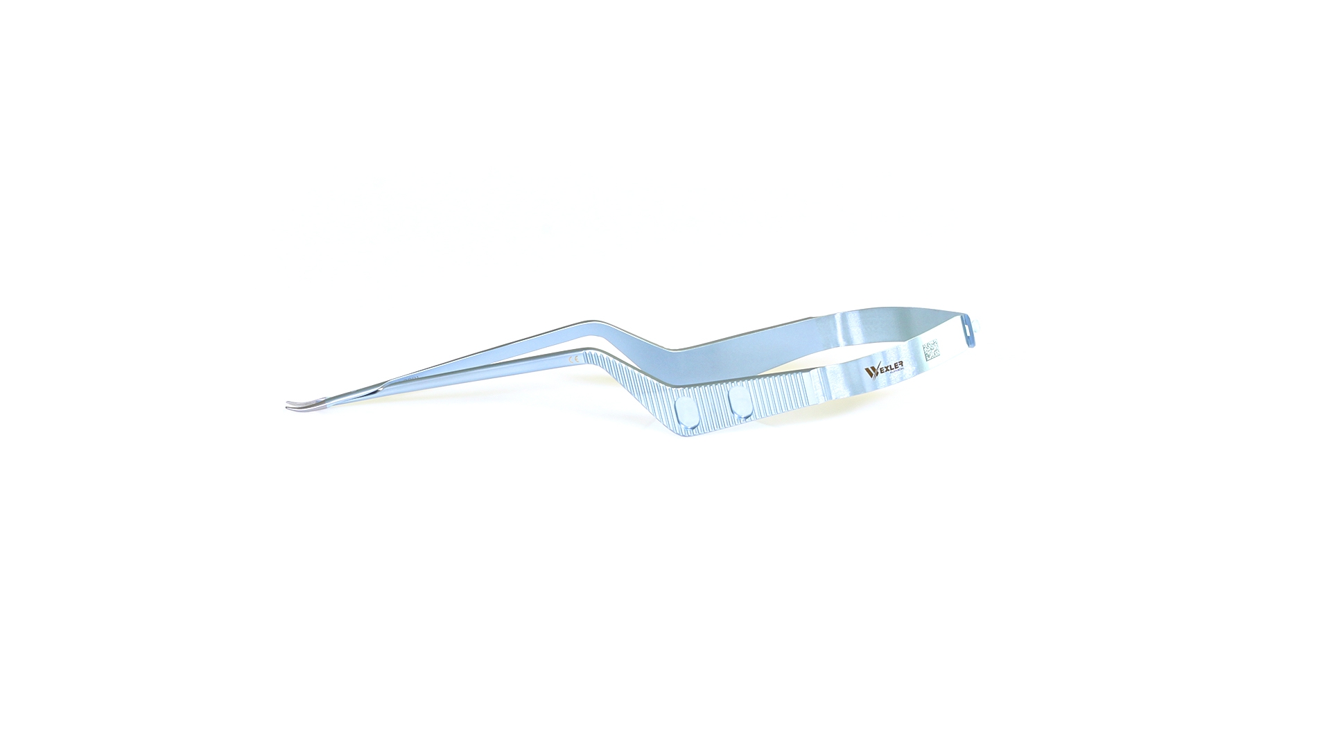 Micro Needle Holder - Curved Delicate  TC coated jaws