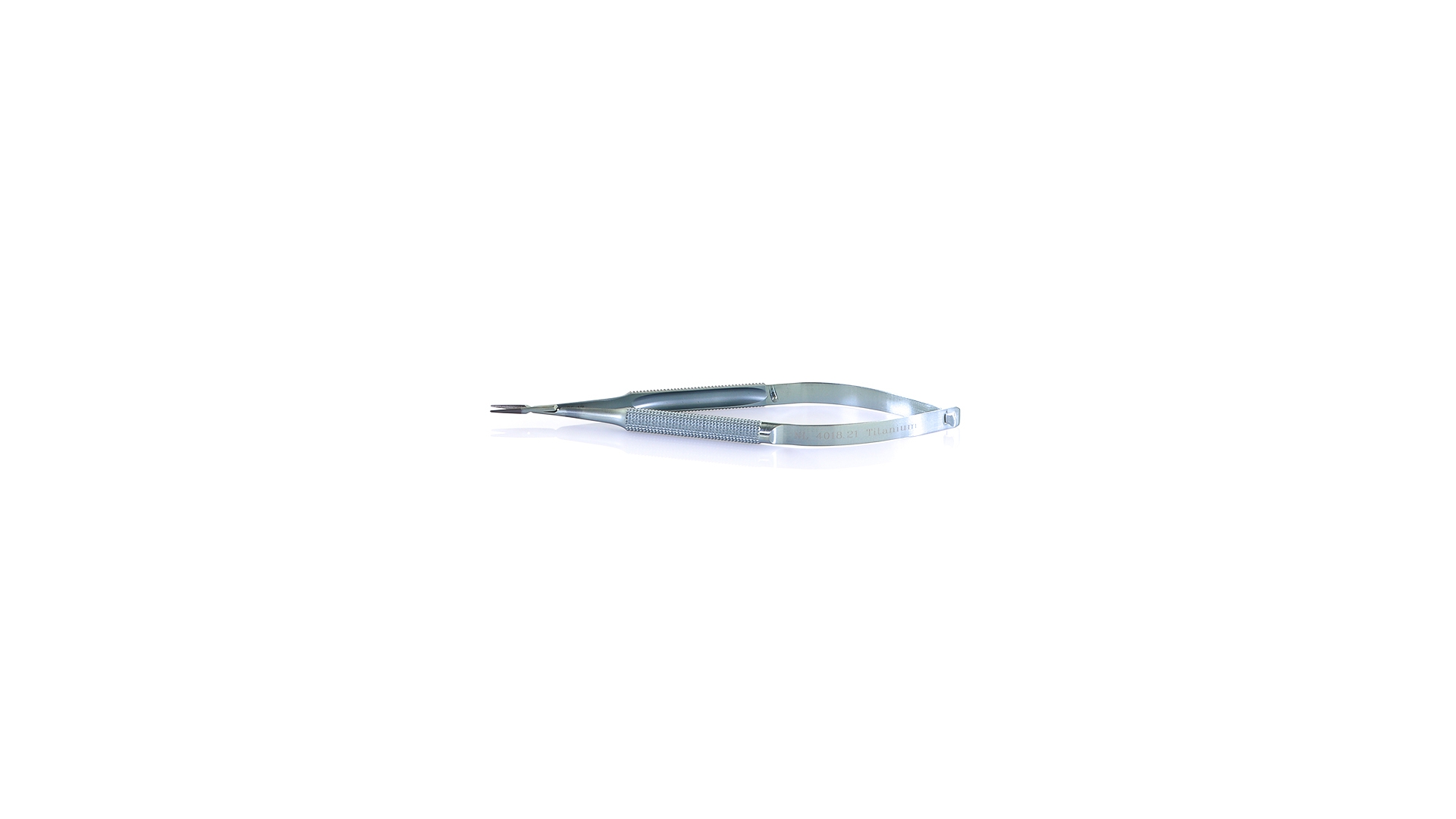 Micro Needle Holder - Straight 0.6mm TC coated jaws