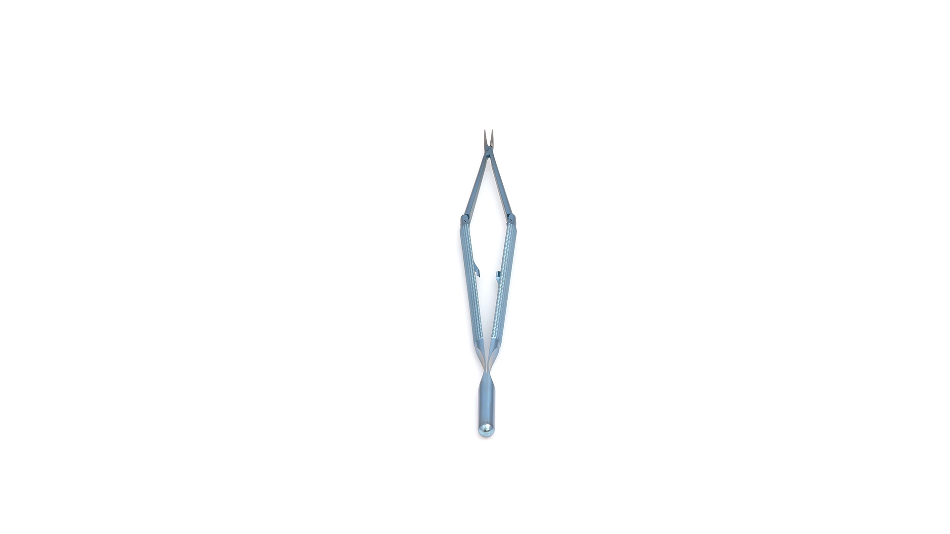 Velox Double-Action Needle Holder - Curved Short TC coated jaws