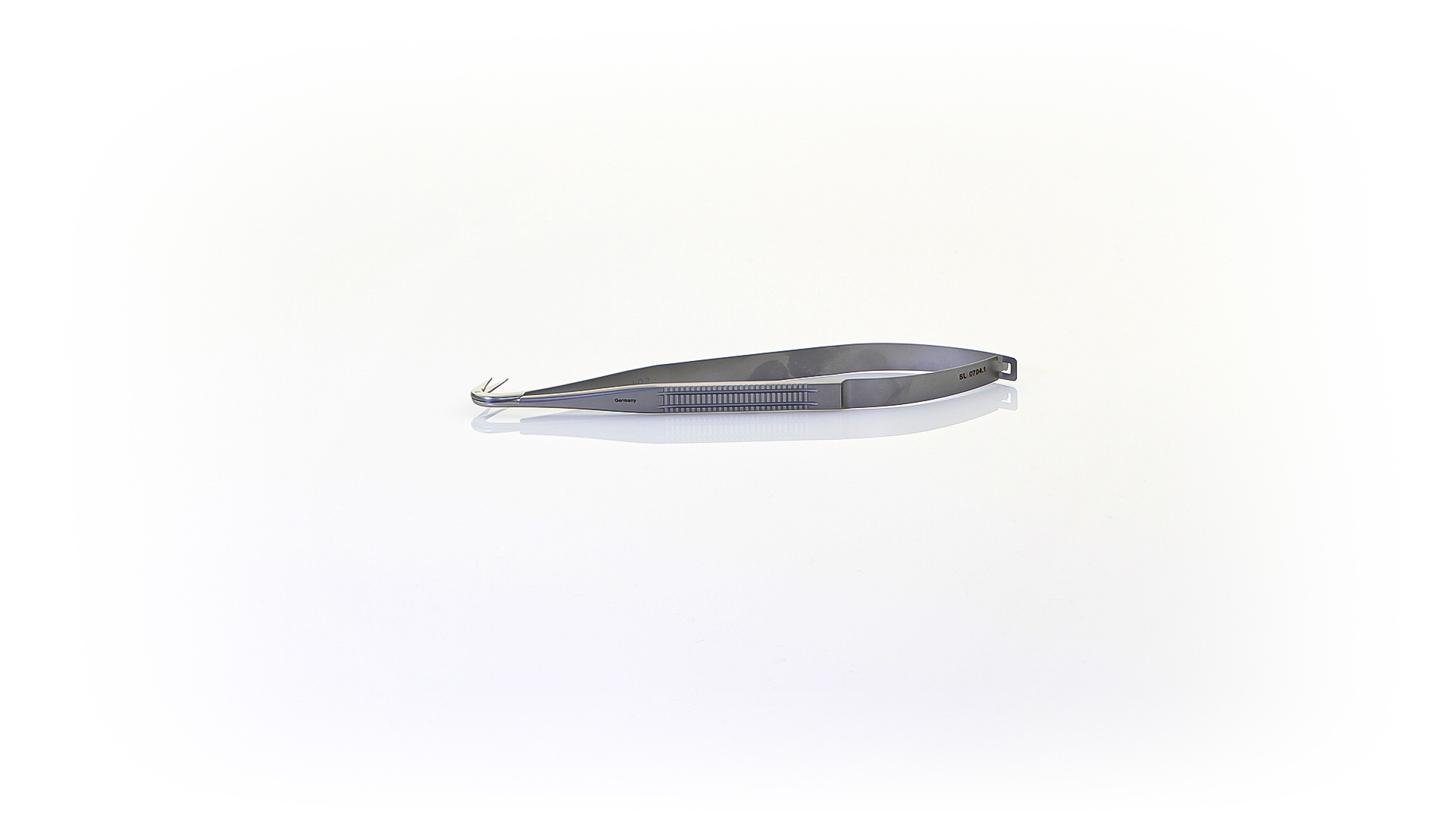 Potts-Scissors - 125° Angled Sharp Fine Blades