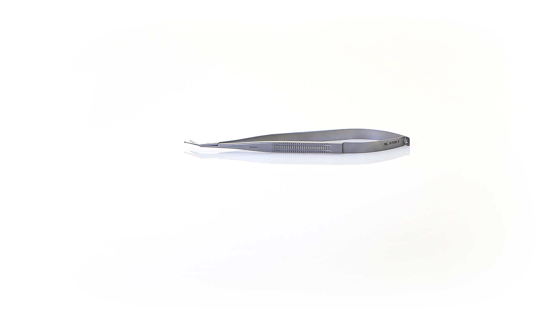 Potts-Scissors - 45° Angled Sharp Fine Blades w/Bead Tip