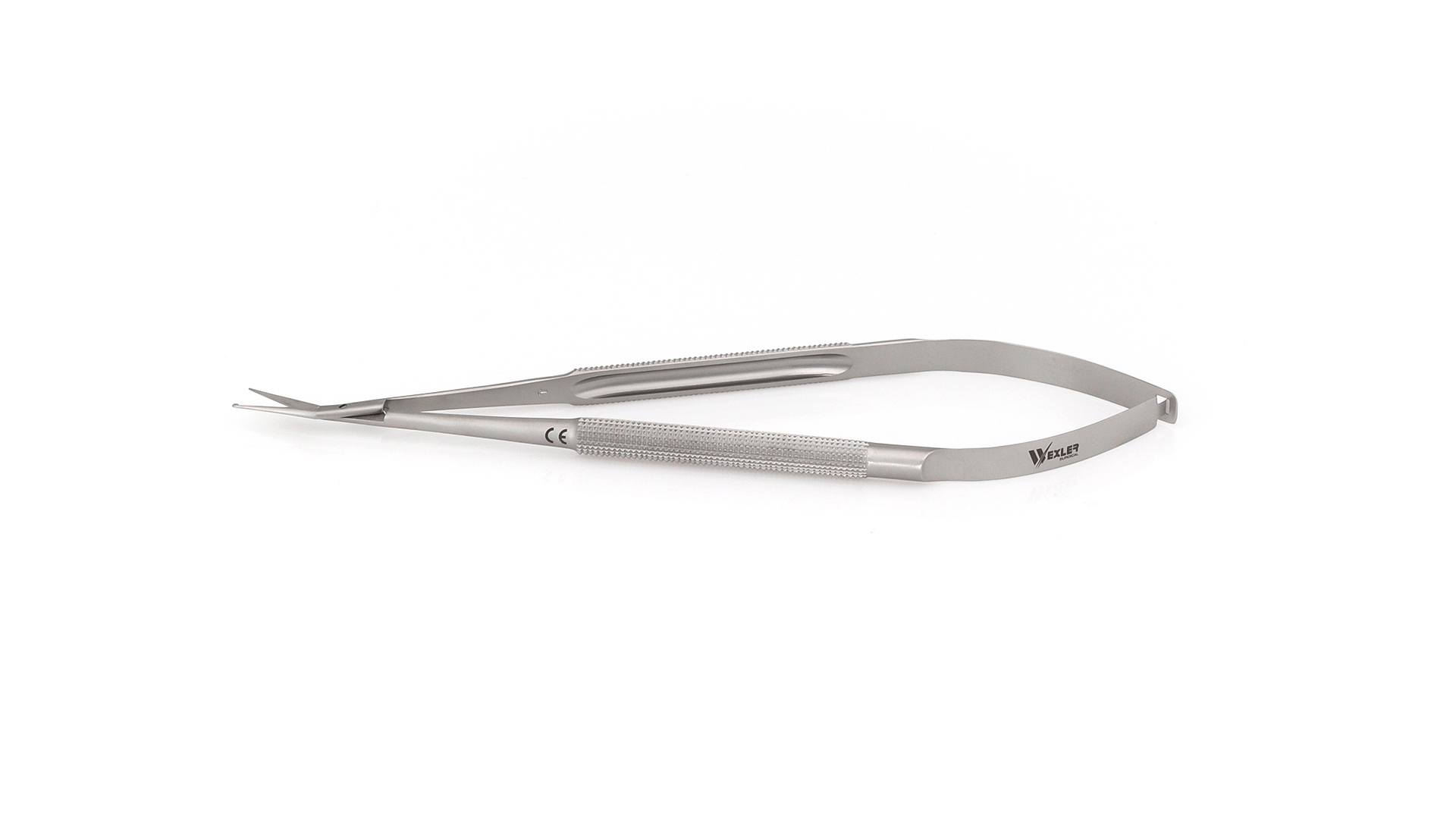 Potts-Scissors - 25° Angled Sharp/Fine Blades w/Bead Tip