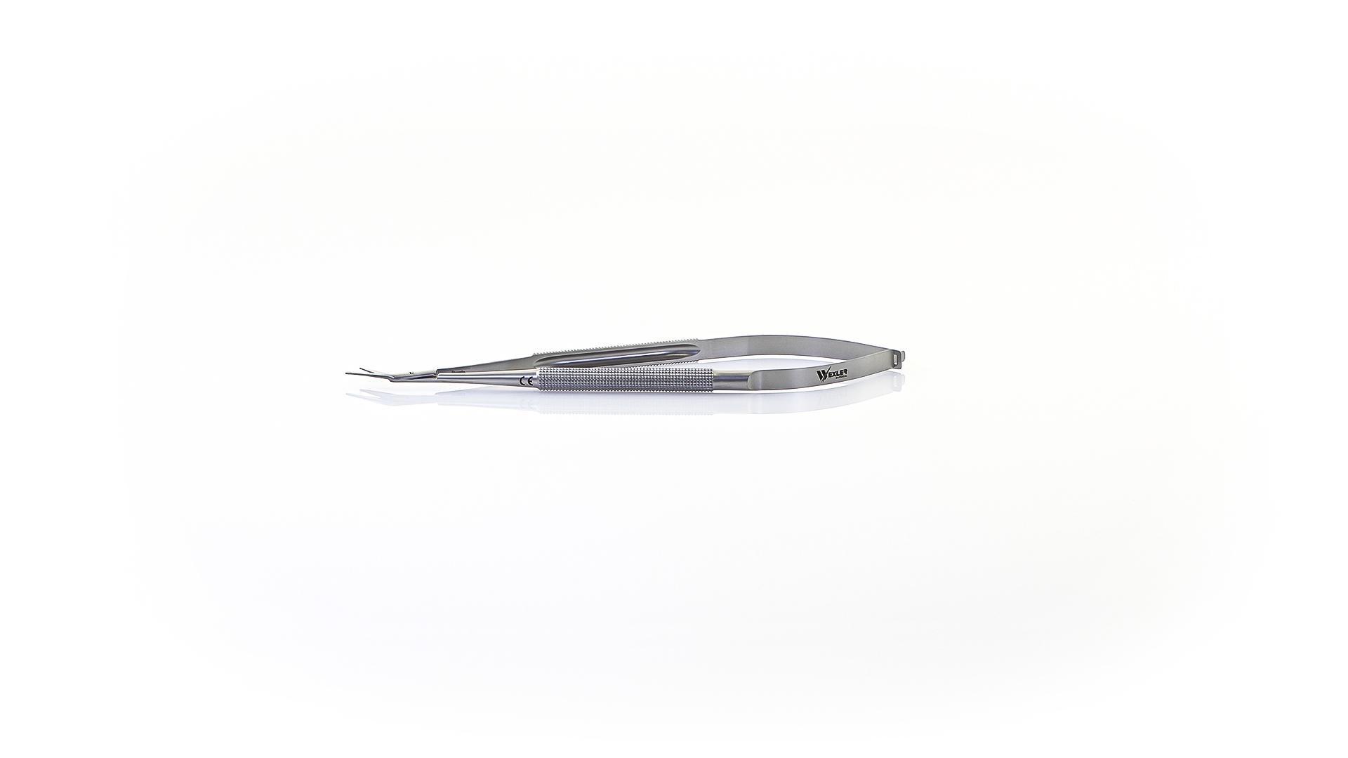 Potts-Scissors - 45° Angled Sharp/Fine Blades w/Bead Tip