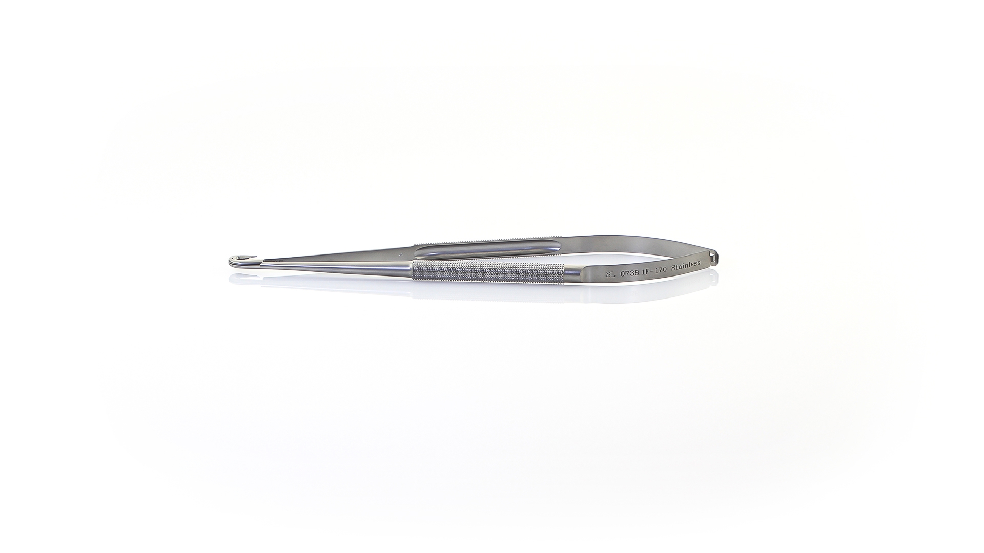 Potts-Scissors - 170° Angled Micro Fine Blades