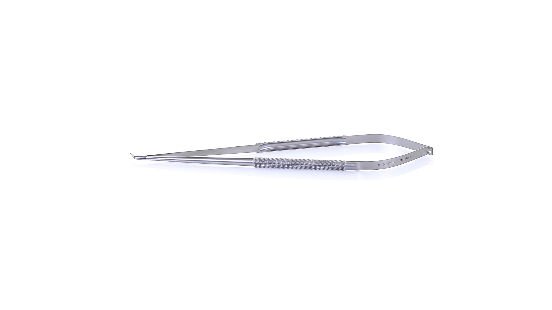 Potts-Scissors - 60° Angled Micro Fine Blades