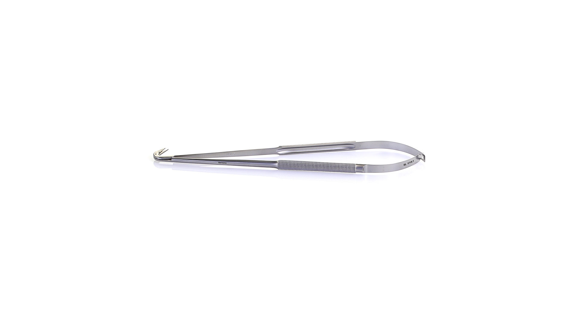 Potts-Scissors - 125° Angled Short Fine Blades