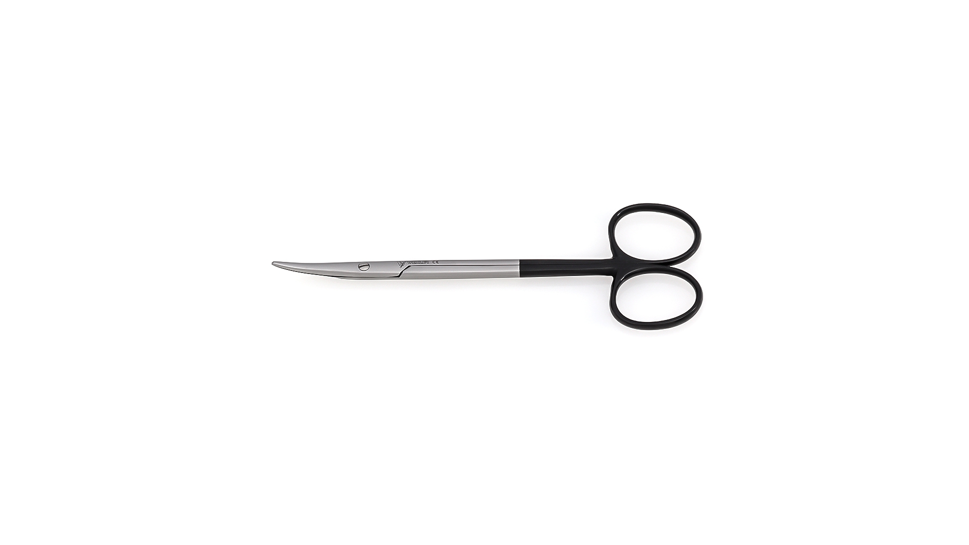 Strabismus Scissors - Curved Razor edge Blades w/Blunt tips