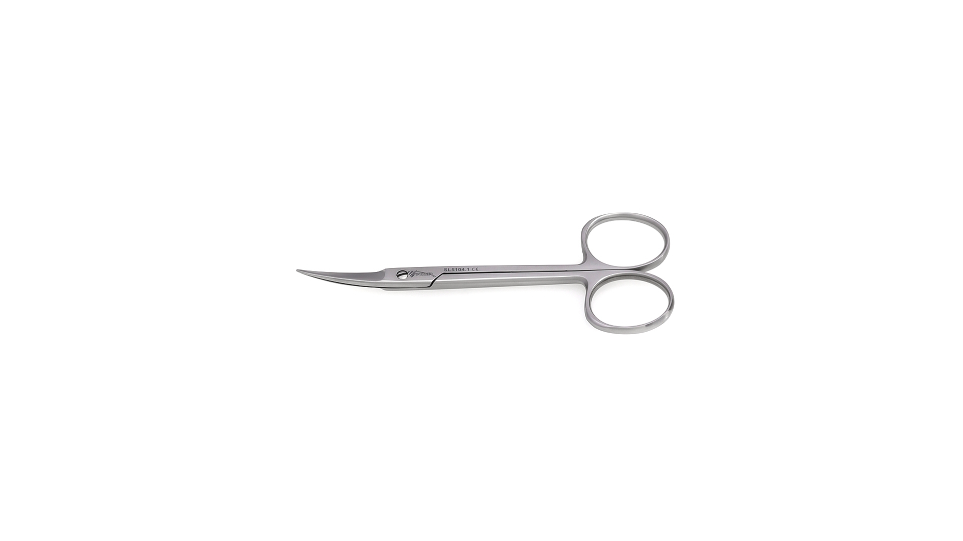 Iris-Eye Scissors - Curved Blades w/Blunt tips