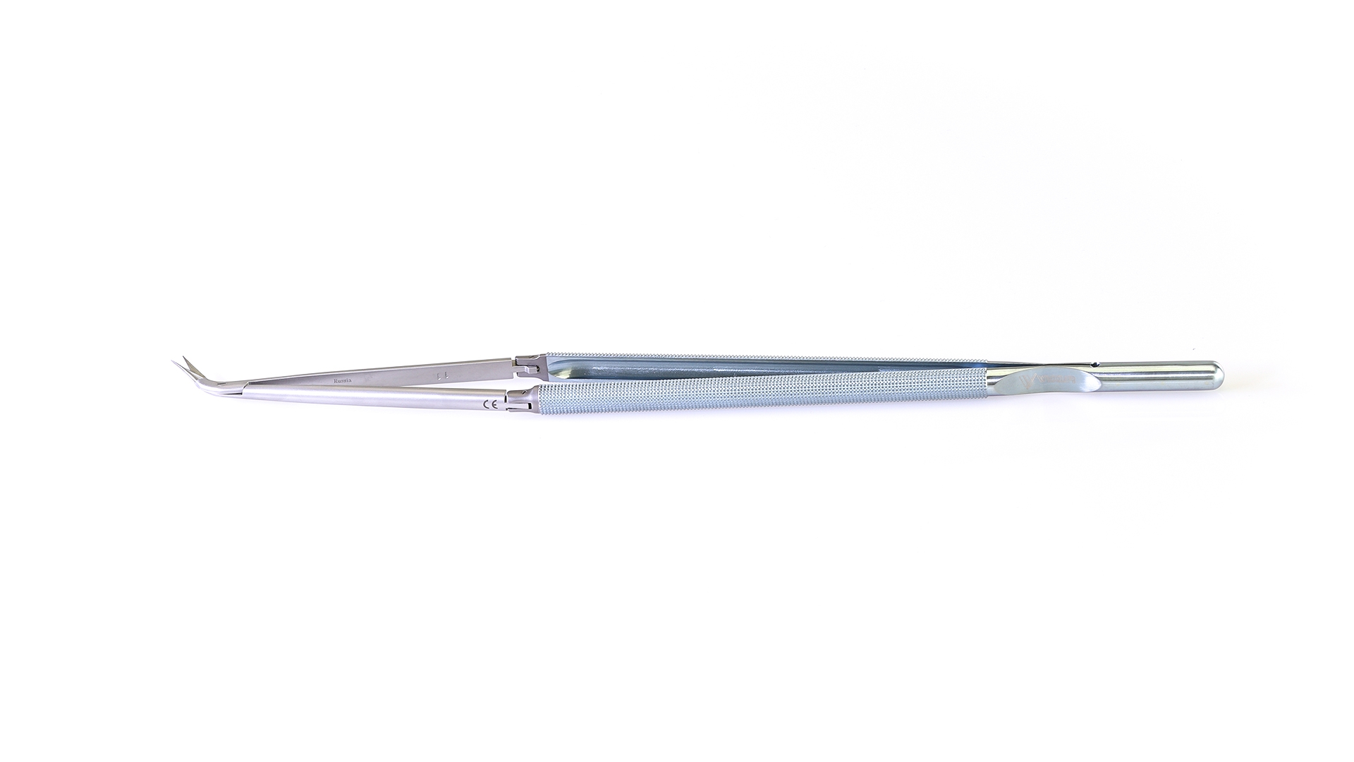 Velox Double-Action Potts Scissors - 45° Angled Blades