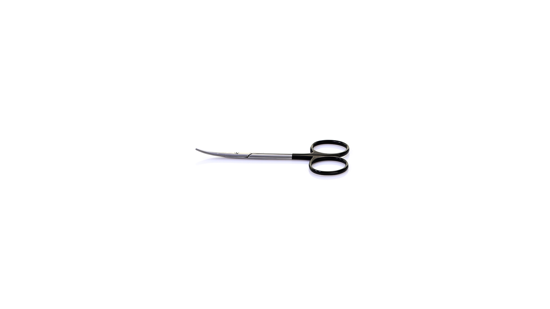 Baby Metzenbaum Scissors - Curved Razor edge Serrated Blades