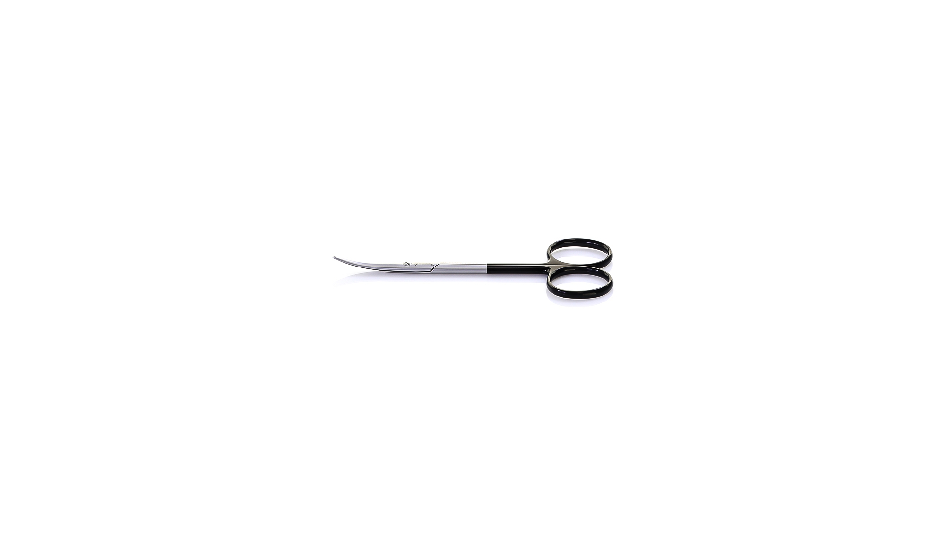 Baby Metzenbaum Scissors - Curved Razor edge Serrated Blades