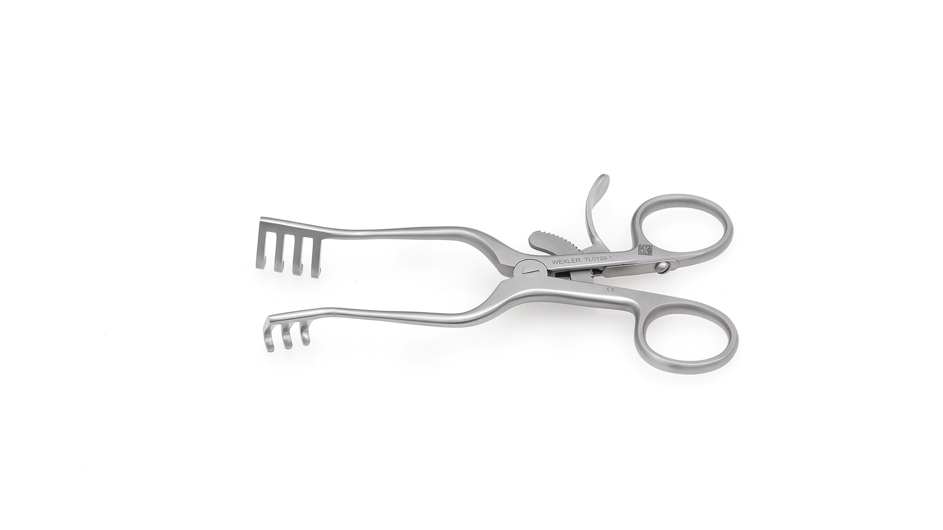 Weitlaner Retractor - Blunt 3x4 teeth