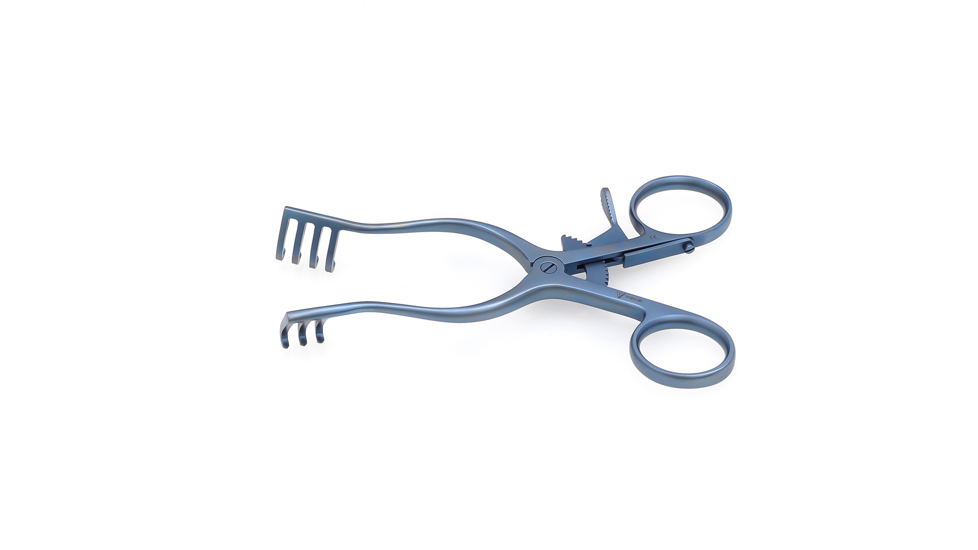 Weitlaner Retractor - Sharp 3x4 teeth