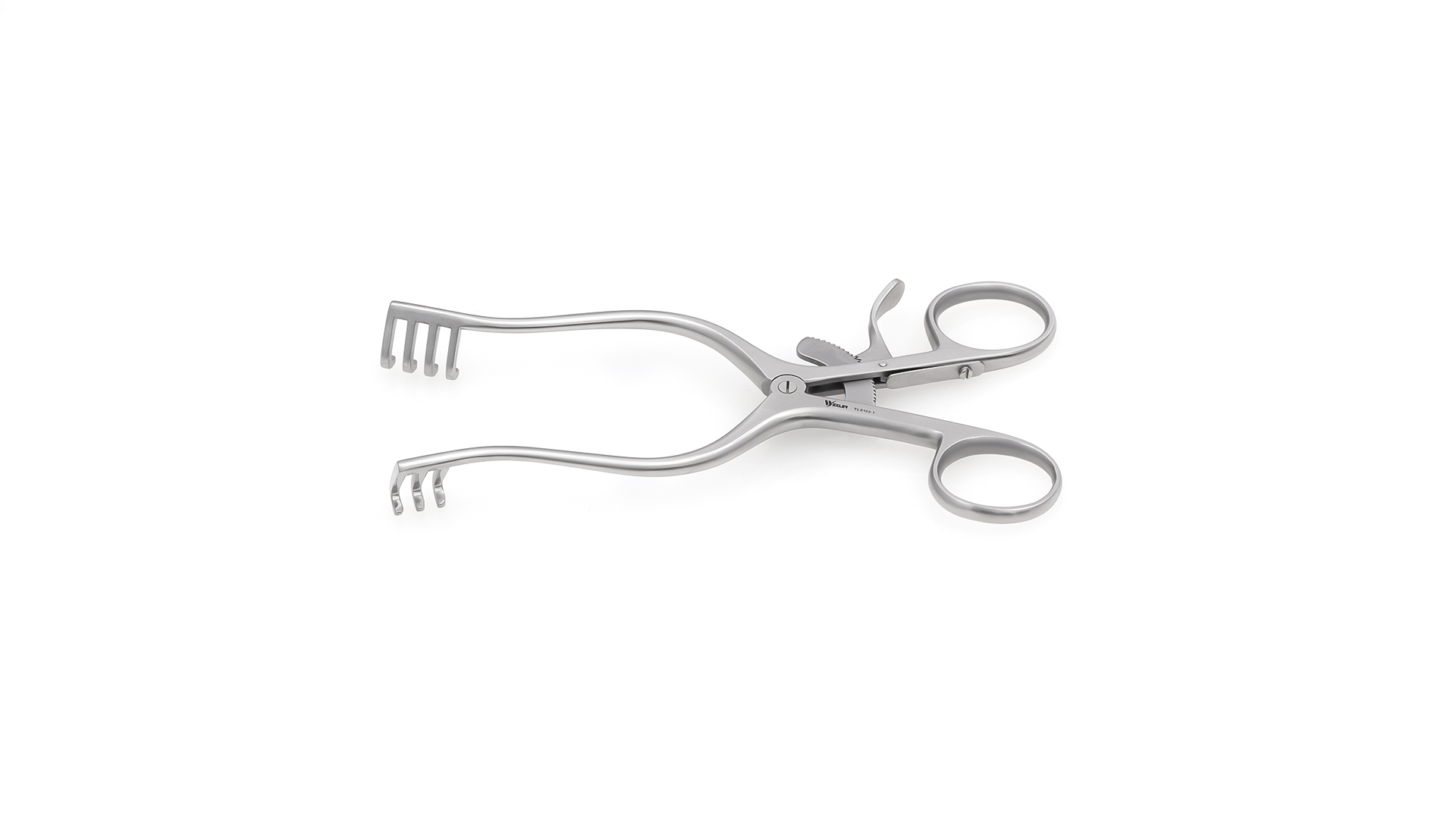 Weitlaner Retractor - Blunt 3x4 teeth