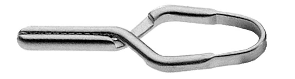 Vessel Clip Standard (Temporary) - 9mm Strongly Curved jaw