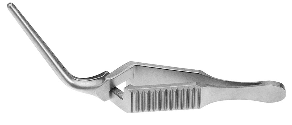 Diethrich Micro Bulldog Clamp - 20mm curved jaws