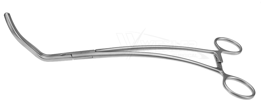 DeBakey Aorta Clamp - Angled & Curved 7cm DeBakey Atraumatic jaws