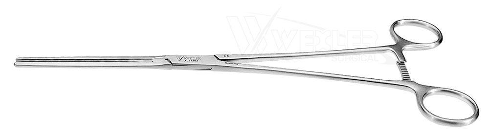 Wexler Multi-Purpose Clamp - Straight 80mm long DeBakey Atraumatic jaws