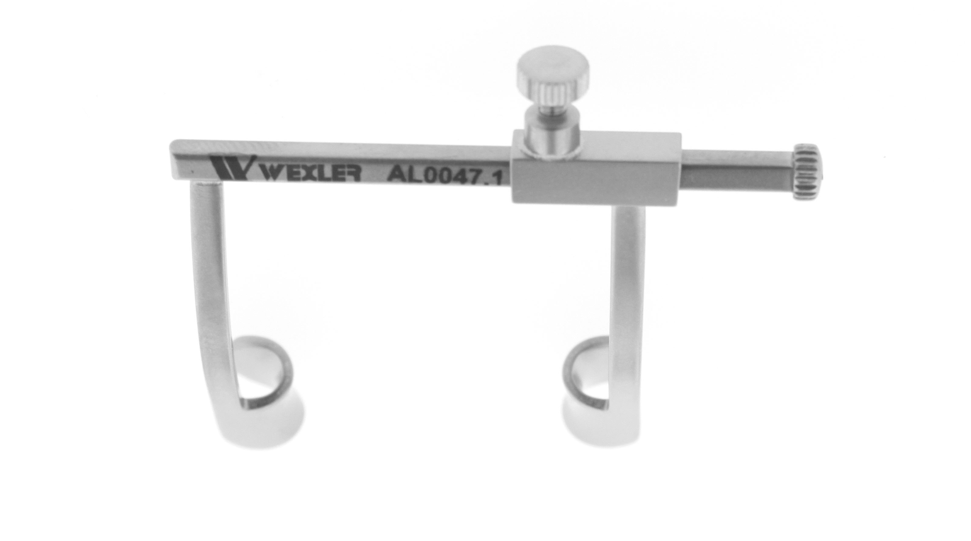 Cook Eye Speculum Pediatric size, 10mm Solid blades w/22mm spread