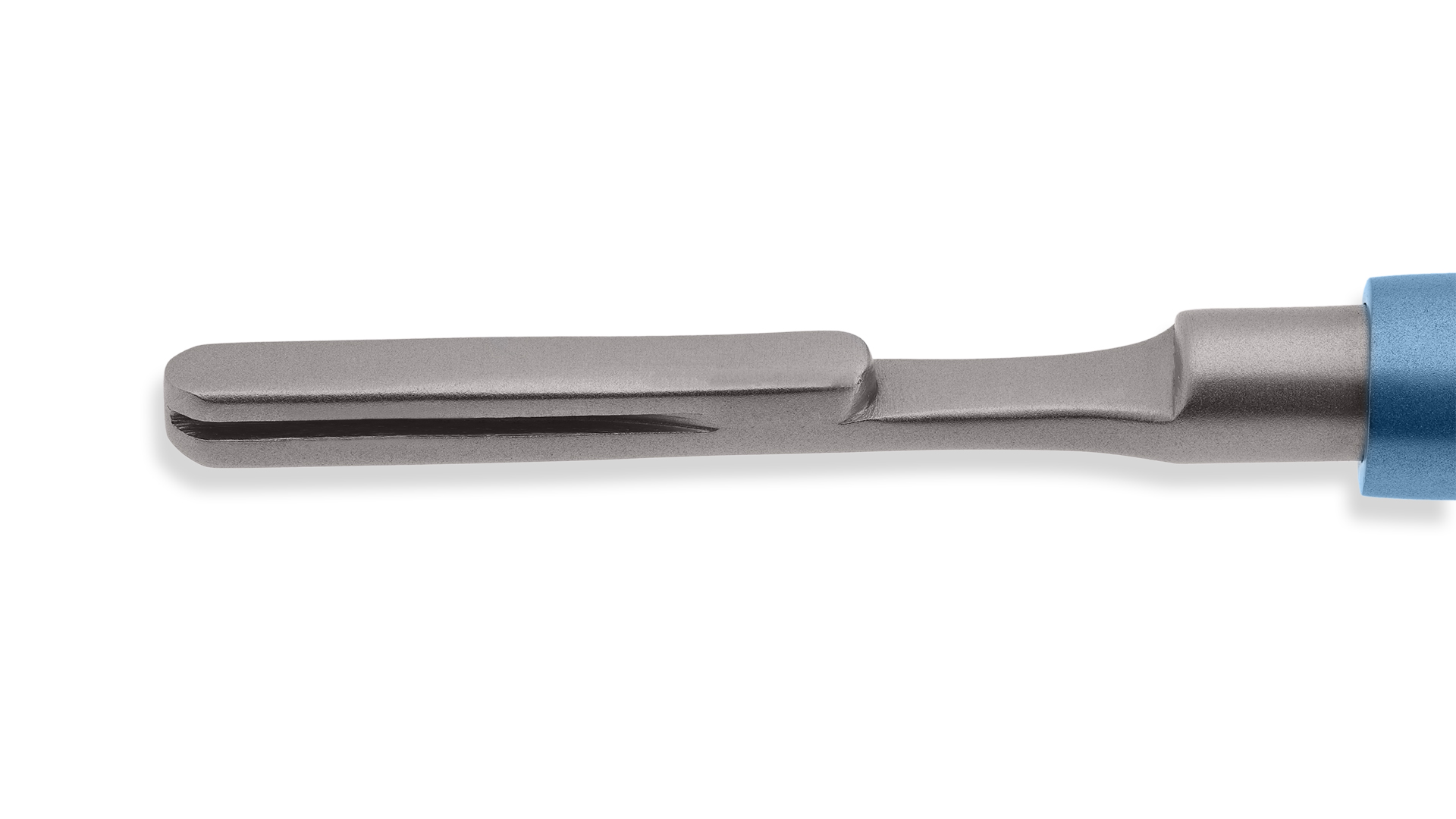 Scalpel Blade Holder - Stainless steel blade holder w/round titanium handle