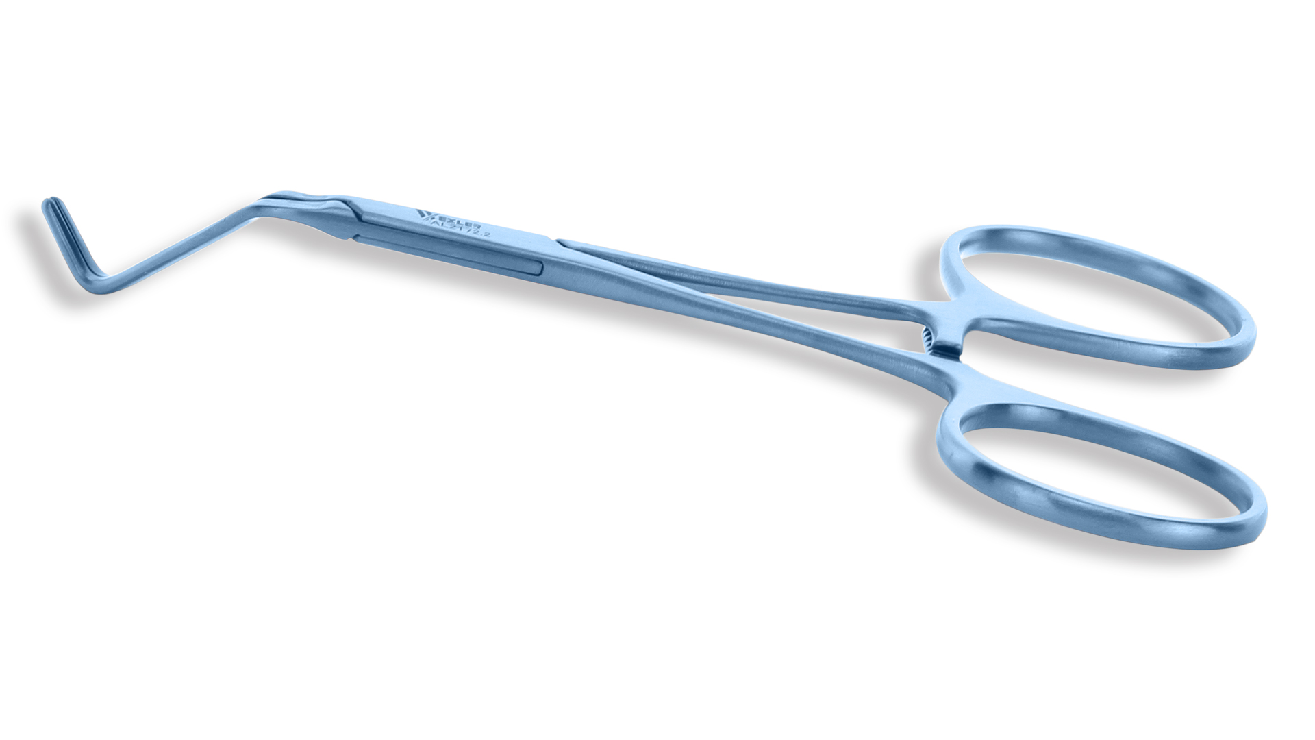 Micro Kitzmiller Clamp Right Angled 23mm long DeBakey Atraumatic jaws