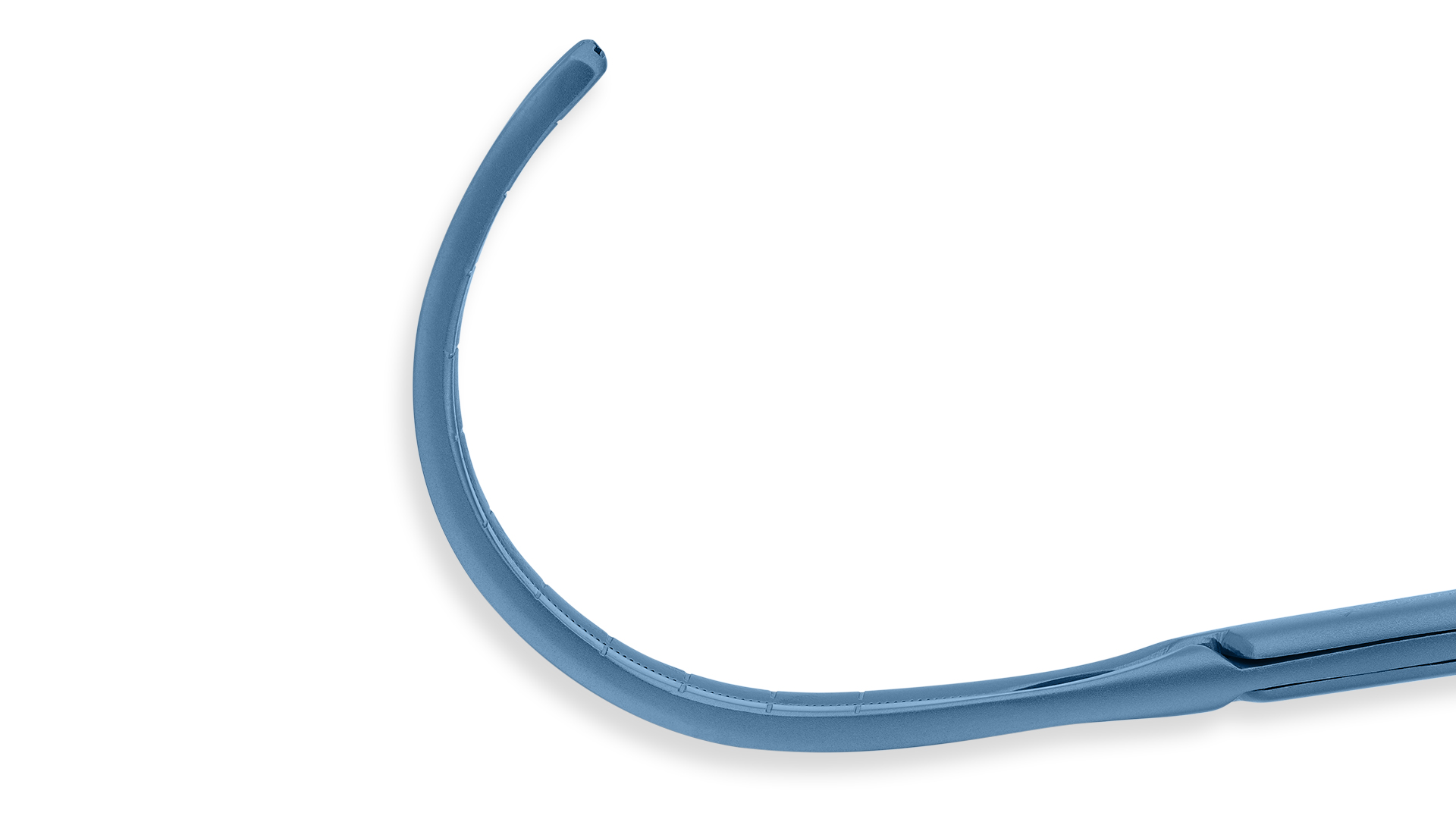 Cooley Pediatric Clamp - Full curved Cooley Atraumatic jaws (large)
