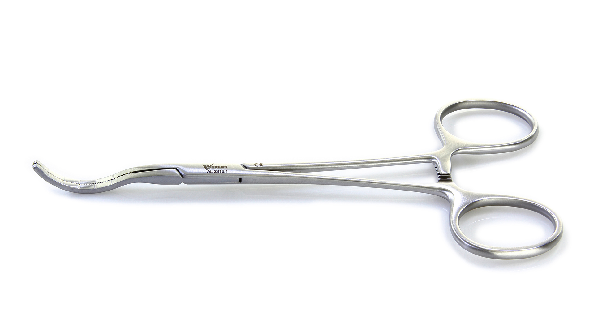 Wexler Baby Vascular Clamp - Spoon Cooley Atraumatic jaws