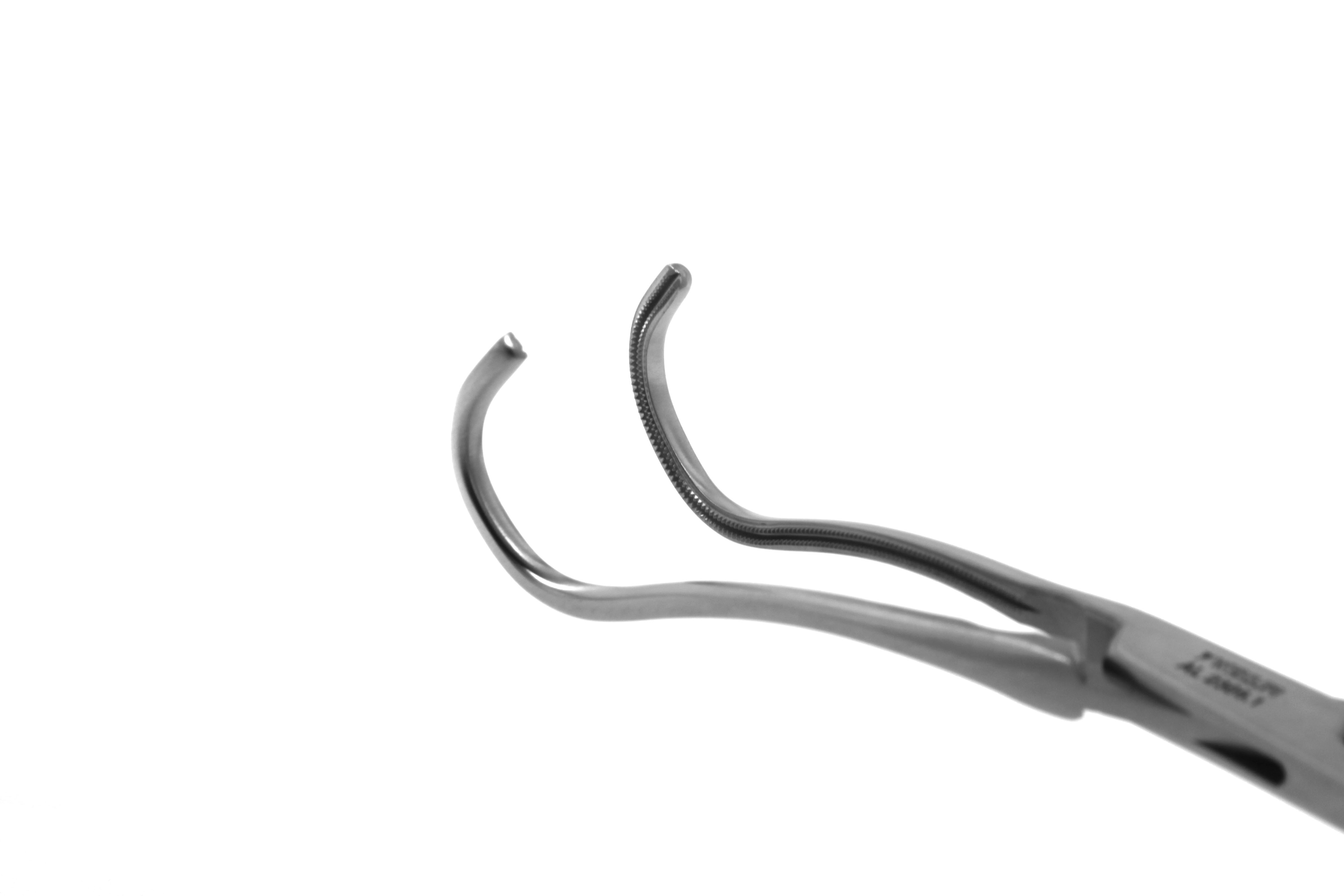 Wexler Anastomosis Clamp - Angled DeBakey Atraumatic 20mm jaws