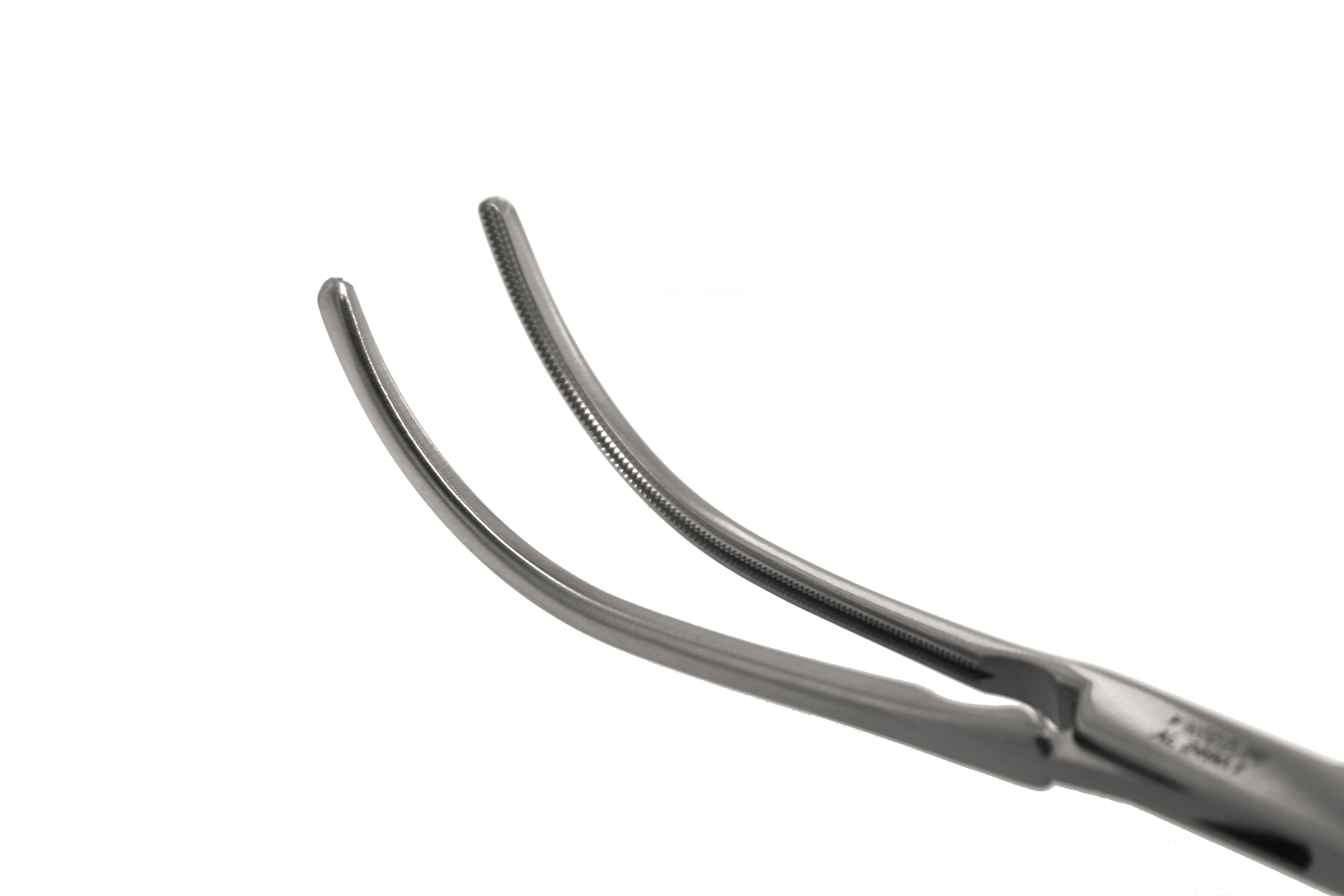 Wexler Aorta Aneurysm Clamp - Curved 50mm DeBakey Atraumatic jaws