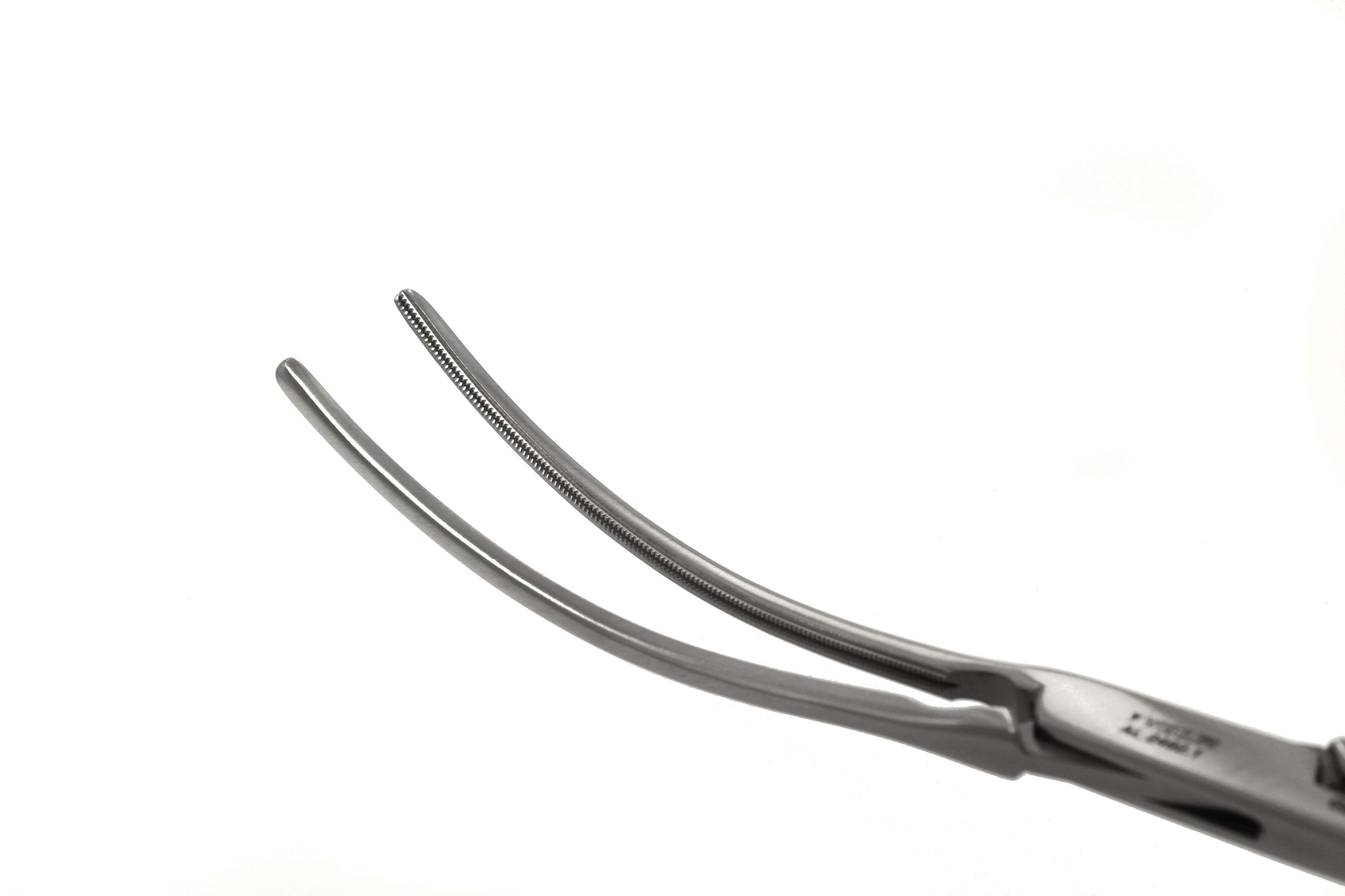 Wexler Aorta Aneurysm Clamp - Curved 70mm DeBakey Atraumatic jaws
