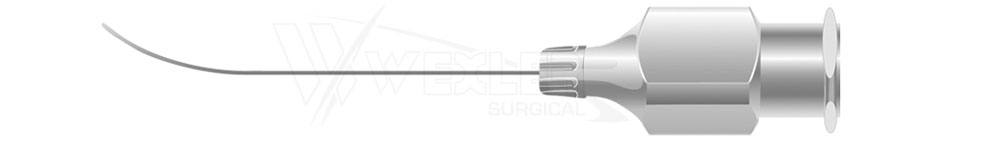 Simcoe Cortex Extractor - 23 gauge Curved w/Sandblasted tip