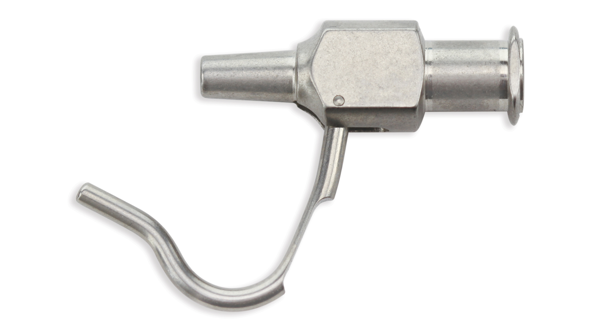 Standard Flush Port Adapter - w/Holding clip