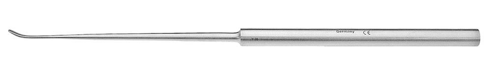 Penfield Dissector #1 - Double-ended with Slightly Curved 6mm Blunt Dissector & 6mm Sharp Round Spoon